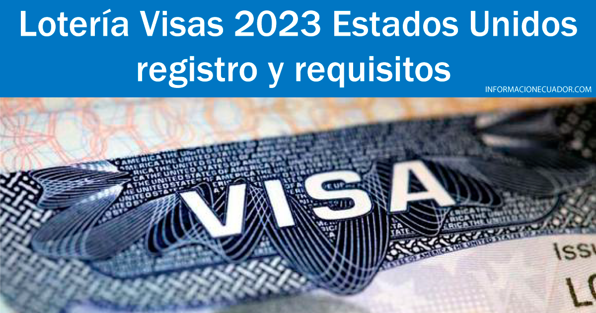 Guía paso a paso para aplicar a la lotería de visas